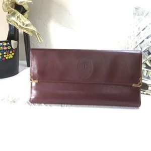 🔴Authentic CARTIER Trifold wallet, made in Paris.